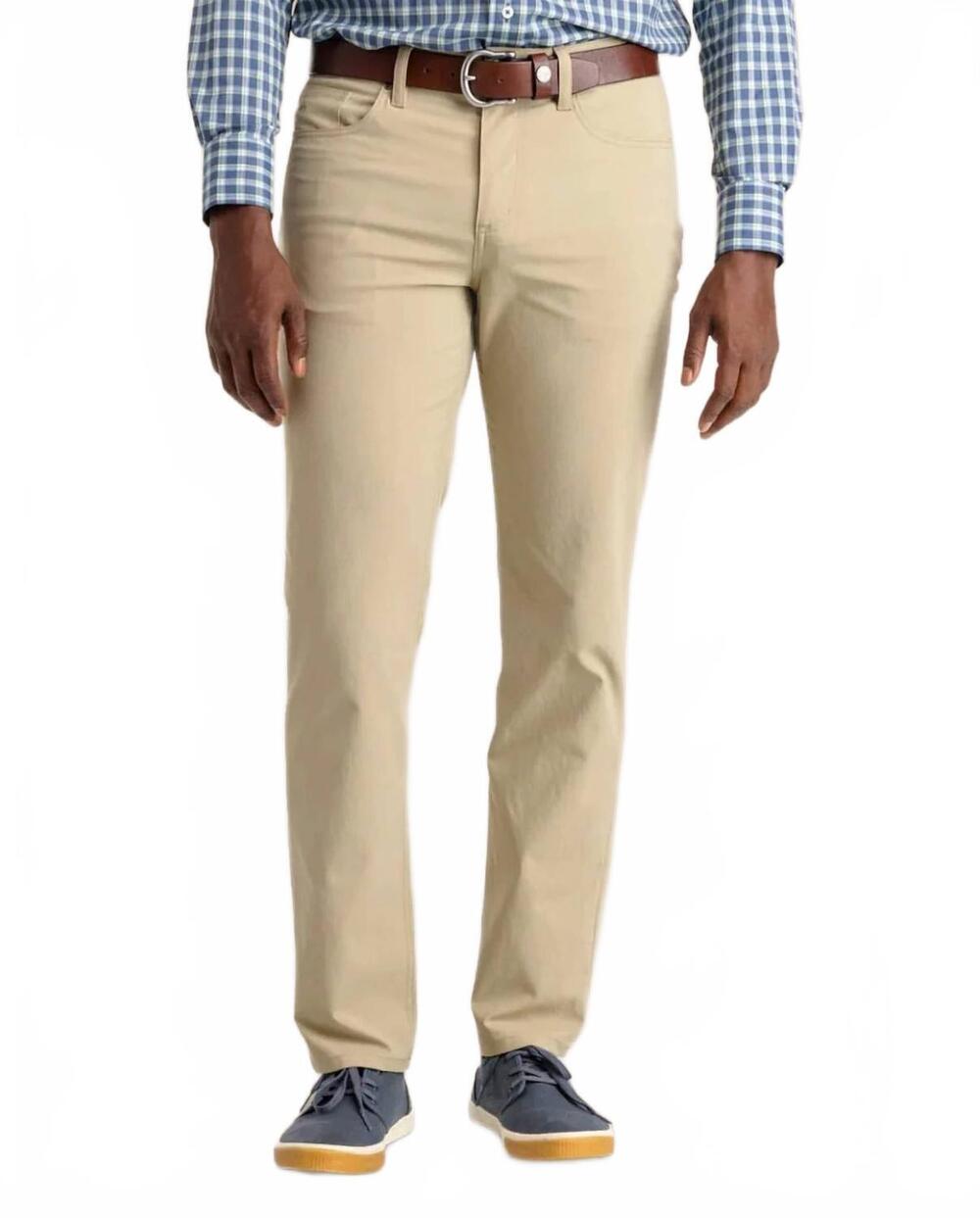NEW SOUTHERN TIDE intercoastal performance pant in sandstone khaki